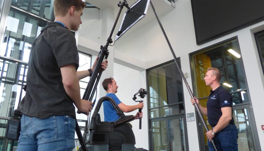 Filming cleaning