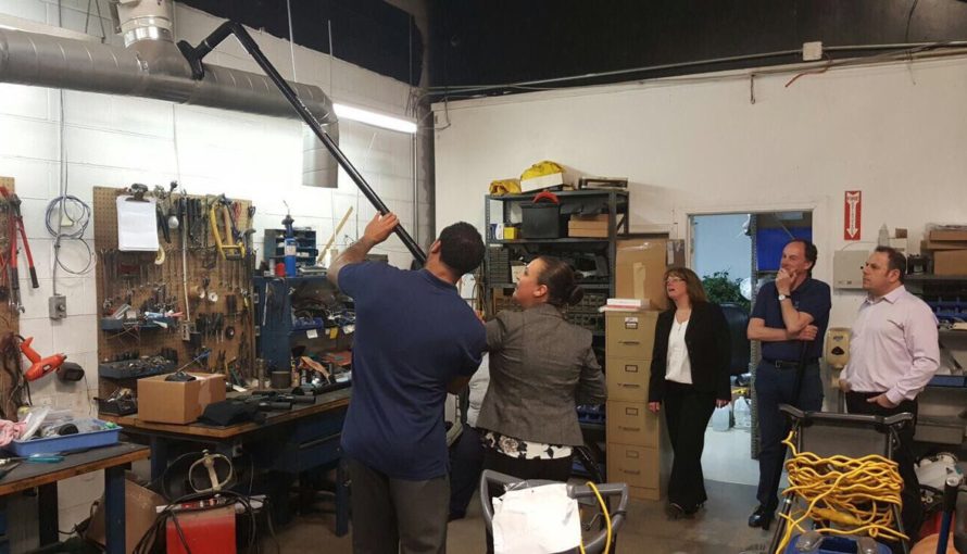 Cleaning demo